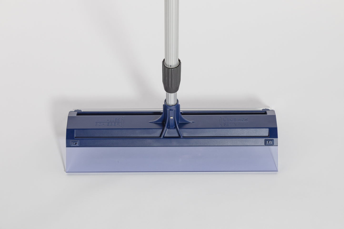 Allesschieber Basic 50cm breit; Aluminium Teleskop Stiel kurz 90-150cm