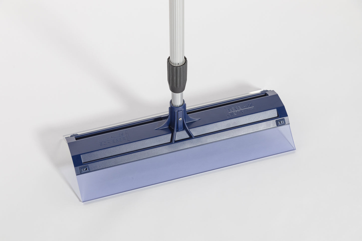 Allesschieber Basic 50cm breit; Aluminium Teleskop Stiel kurz 90-150cm