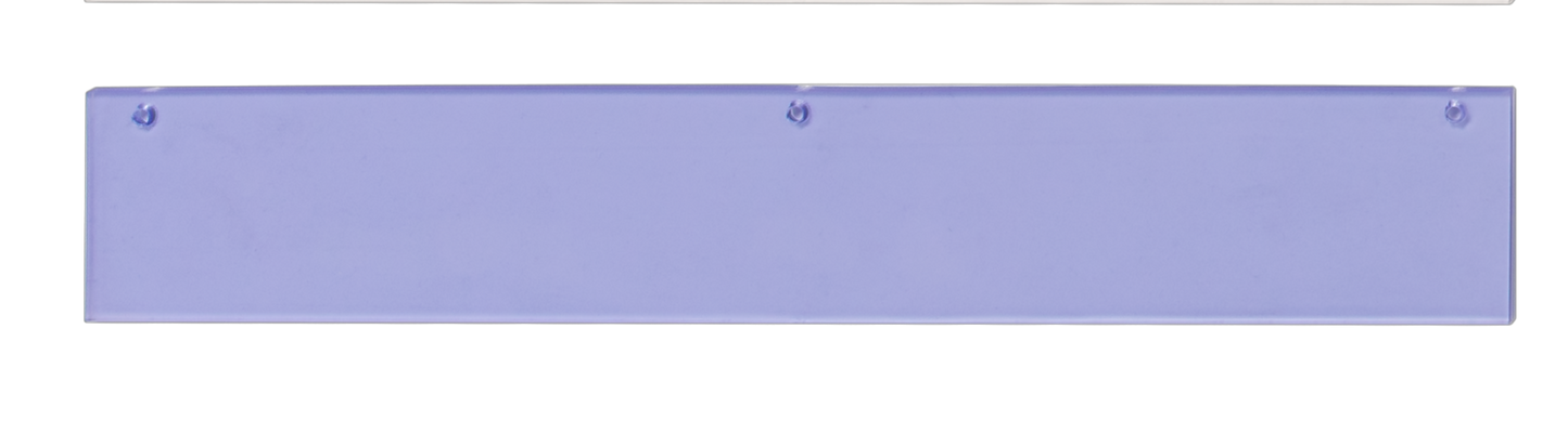 Ersatz Schiebeblatt weich für PRO S500 und K500 blau (weich)