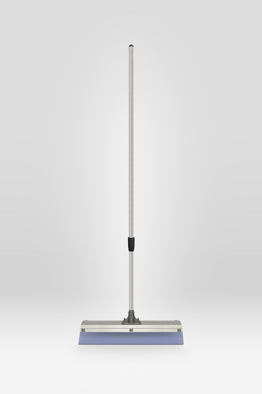 Allesschieber Pro 60cm breit;  Aluminium Teleskop Stiel lang 150-260cm