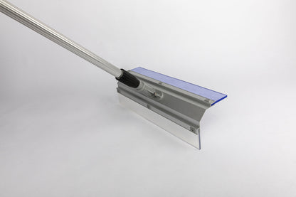 Allesschieber Pro 50cm breit; Aluminium Teleskop Stiel kurz 90-150cm